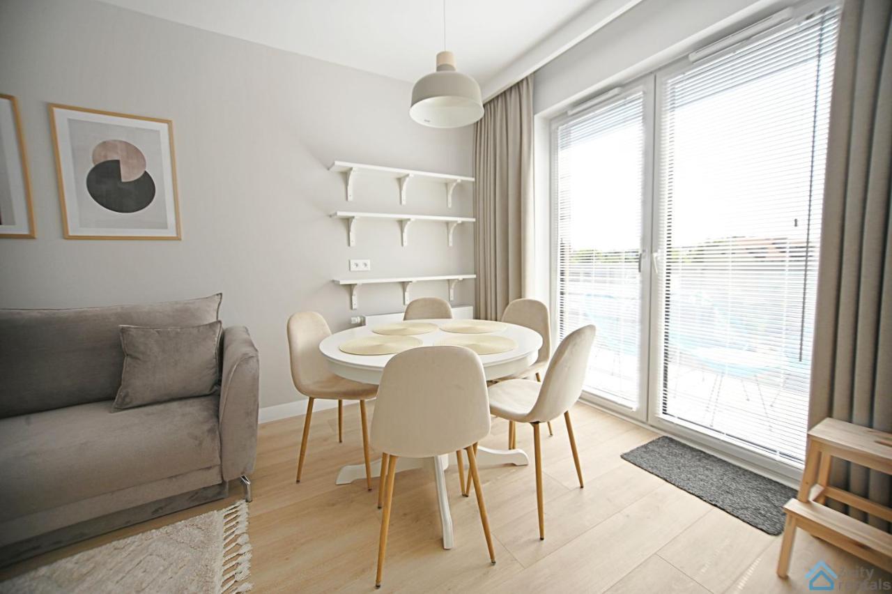Beige 3City Apartment With Parking In Gdansk By Noclegi Renters Luaran gambar